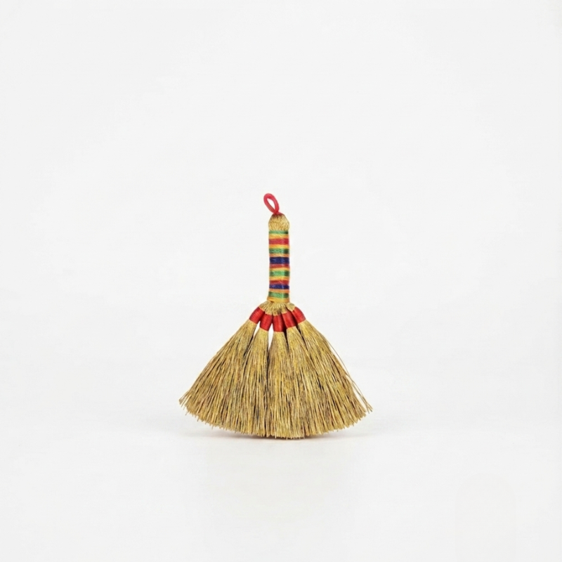 Sorghum Broom Pendant